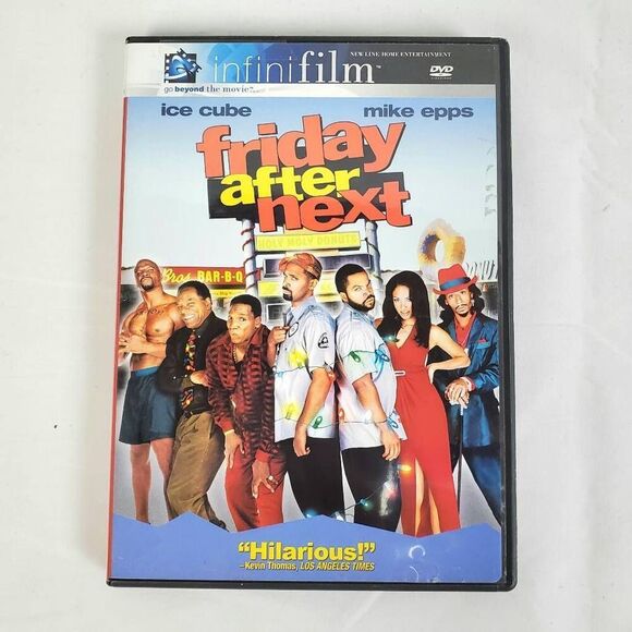 Friday After Next DVD Ice Cube Mike Epps Holiday Comedy InfiniFilm Edition - Picture 1 of 3